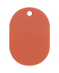ป้ายสีขนาดเล็ก อ่านง่าย ขนาดใหญ่ (60 x 40 มม.) บรรจุ 5 ชิ้นต่อแพ็ค สีแดง
