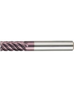 6 Flute Endmills Regular FIRE coating 25mm 1เส้น