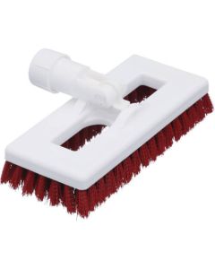 SWIVEL SCRUB. WHT COLL/RED PLY 1อัน