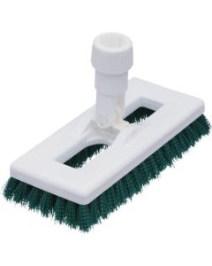 SWIVEL SCRUB. WHT COLL/GRN PLY 1อัน