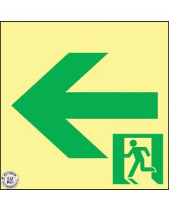 Emergency Exit Guidance Sign Passageway