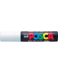ปากกามาร์คเกอร์ POSCA หัวตัด 15.0mm White
