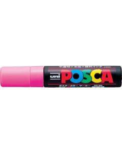 ปากกามาร์คเกอร์ POSCA หัวตัด 15.0mm Pink