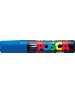 ปากกามาร์คเกอร์ POSCA หัวตัด 15.0mm Blue