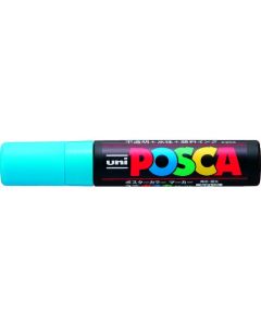 ปากกามาร์คเกอร์ POSCA หัวตัด 15.0mm Sky Blue