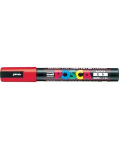ปากกามาร์คเกอร์ POSCA หัวกลม 2.5mm Red
