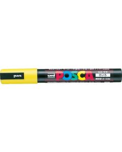 ปากกามาร์คเกอร์ POSCA หัวกลม 2.5mm Yellow