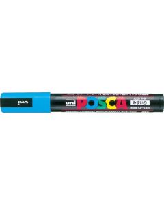 ปากกามาร์คเกอร์ POSCA หัวกลม 2.5mm Sky Blue