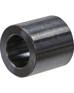 ตัวเว้นระยะผนังบาง S45C สีดำ เส้นผ่านศูนย์กลางภายใน 4 มม. เส้นผ่านศูนย์กลางภายนอก 8 มม. ความหนา 1 มม.