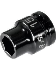 ประแจบล็อกกระแทก AP Q-Fit 1/2DR ขนาด 15 มม.