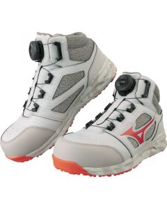รองเท้าผ้าใบป้องกัน All Mighty LSII73M BOA สีเบจทรายผสมส้ม ไซส์ 26.0