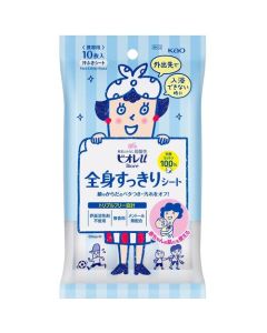 BIORE FACIAL AND BODY WIPES 10S 24 อัน