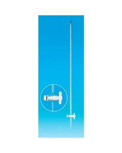 บิวเรตพร้อม PTFE กล้ามเนื้อไก่สีน้ำเงิน 25 มล