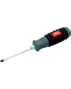 ไขควง Hard Plastic Grip ปากแบนแกนทะลุ SL6.3 x 100mm