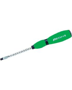 ไขควง Soft Grip ปากแบนแกนทะลุ SL5.5 x 75mm