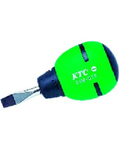 ไขควงสั้น Soft Grip ปากแฉก SL6.0 x 25mm