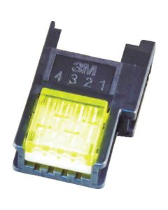 Mini-clamp Wire Mount Socket for Cable Relay Connection 4 Poles