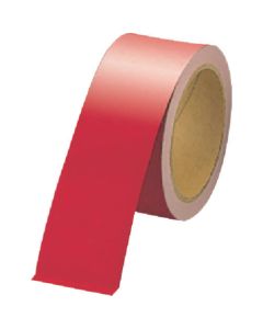 เทปสะท้อนแสง สีแดง ฟิล์มโพลีเอสเตอร์เรซิ่น กว้าง 50มม. x 10ม