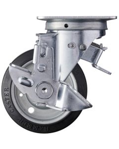 ลูกล้อแบบ Hammer Plate Caster, Switch Caster, S Series, Swivel SP, ล้อยางพิเศษ, 100 มม.