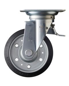 ลูกล้อแบบหมุน Hammer Switch Caster 400S Series ล้อยางพิเศษ 150 มม.