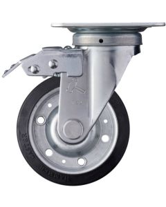 ลูกล้อแบบหมุน Hammer Switch Caster 400S Series ล้อยางพิเศษ 125 มม.