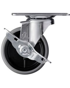ล้อยางหมุน Hammer E Series (ล้อ PP) 85 มม. พร้อมตัวหยุด