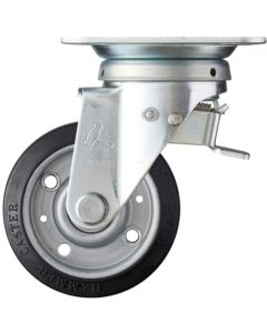 ลูกล้อแบบหมุน Hammer Switch Caster 400S Series ล้อยางพิเศษ 100 มม.