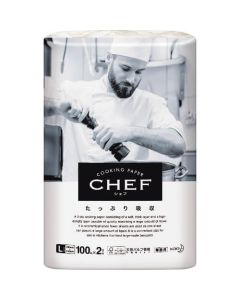 ดูดซับปริมาณมาก CHEF L ขนาด 100 ชิ้น x 2 ม้วน