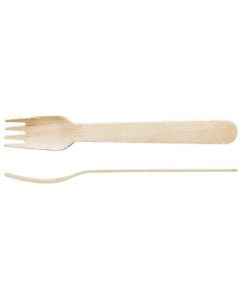 Wooden Fork ถุงละ 500 เส้น