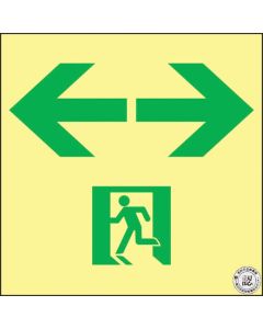 Emergency Exit Guidance Sign Passageway