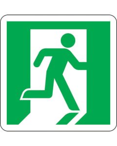 Additional Emergency Exit Guide Stickers for Glow-in-the-Dark Tape ชุดละ 5แผ่น