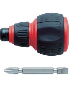 3780 ไขควงเปลี่ยนหัวได้ Slit Power Stubby PH2 / SL6.0 x 65mm