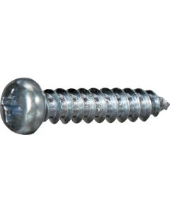 สกรูเกลียวปล่อยหัวแบน ชนิด 1A ชุบนิกเกิล ขนาด M3 x 8 จำนวน 50 ชิ้น บรรจุแพ็คเล็ก