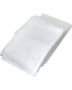 ผ้าไมโครไฟเบอร์ เหมาะสำหรับการฆ่าเชื้อด้วยการต้มและน้ำร้อน ขนาด 300 x 400 มม. สีขาว บรรจุ 5 ชิ้นต่อแพ็ค