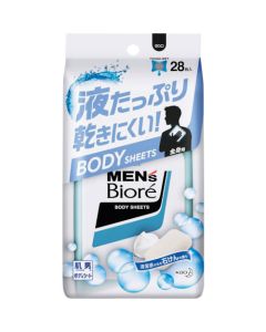 MEN'S BIORE BODY SHEET SOAP 0A 12 อัน