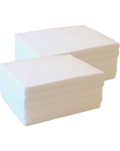 แผ่นซับน้ำมัน สำหรับน้ำมันเท่านั้น ขนาด 400 x 500 x 1.5 มม. บรรจุ 200 แผ่นต่อแพ็ค