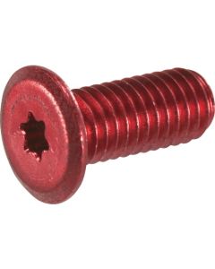 สกรูหัวหกเหลี่ยมต่ำพิเศษ อะลูมิเนียม อโนไดซ์ สีแดง M3 x 10 แพ็คละ 4 ตัว