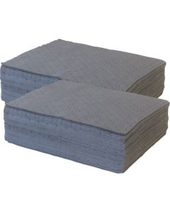 แผ่นซับน้ำมันและน้ำ ขนาด 400 x 400 x 500 มม. หนา 1.5 มม. บรรจุ 200 แผ่นต่อแพ็ค