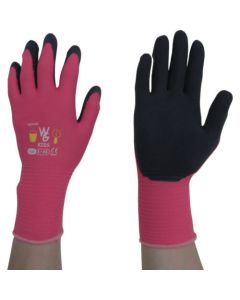 Natural Rubber Coated Gloves 12ชุด