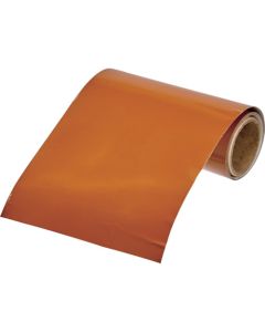 เทประบุชนิดท่อ สีน้ำตาล (7.5YR5/6) (สำหรับงานที่เกี่ยวข้องกับน้ำมัน) กว้าง 100 มม. ยาว 1 ม.