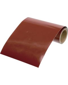 เทประบุชนิดท่อ สีแดงเข้ม (7.5R3/6) (สำหรับงานที่เกี่ยวข้องกับไอน้ำ) กว้าง 100 มม. ยาว 1 ม.