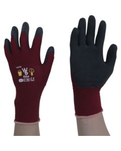 Natural Rubber Coated Gloves 12ชุด
