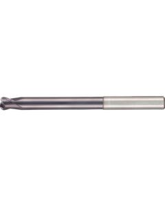 High performance2Flute Ball noze Endmills Regular Long shank FIRE coating 6mm 1เส้น
