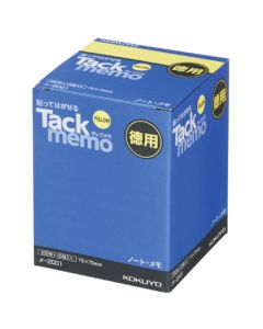 ชุดกระดาษโน้ต Tack Memo Value Pack ขนาด 75x75 มม. สีเหลือง 10 แผ่น Me-2001N