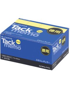 ชุดกระดาษโน้ต Tack Memo Value Pack ขนาด 75 x 25 สีเหลือง 20 แผ่น Me-2003