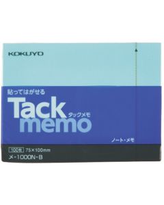 สมุดโน้ต Tack Memo 75 x 100 สีน้ำเงิน ME-1000N-B