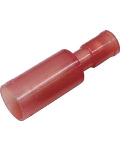 ชุดขั้วต่อแบบเสียบปลั๊ก ชนิด PC (100 ชิ้น) สีแดงโปร่งใส