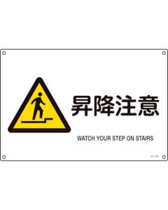 JIS Safety Sign 1แผ่น