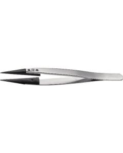 ESD Replaceable Plastic Tips Tweezers 1เส้น