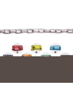 Stainless Steel Link Chain Protected by Vinyl 1เส้น